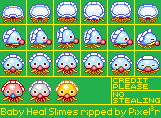 Baby Heal Slimes