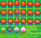 Slime MoriMori Dragon Quest: Shougeki no Shippo Dan - Heal Slimes