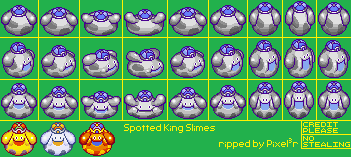 Spotted King Slimes