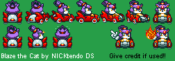 Blaze (Super Mario Kart-Style)