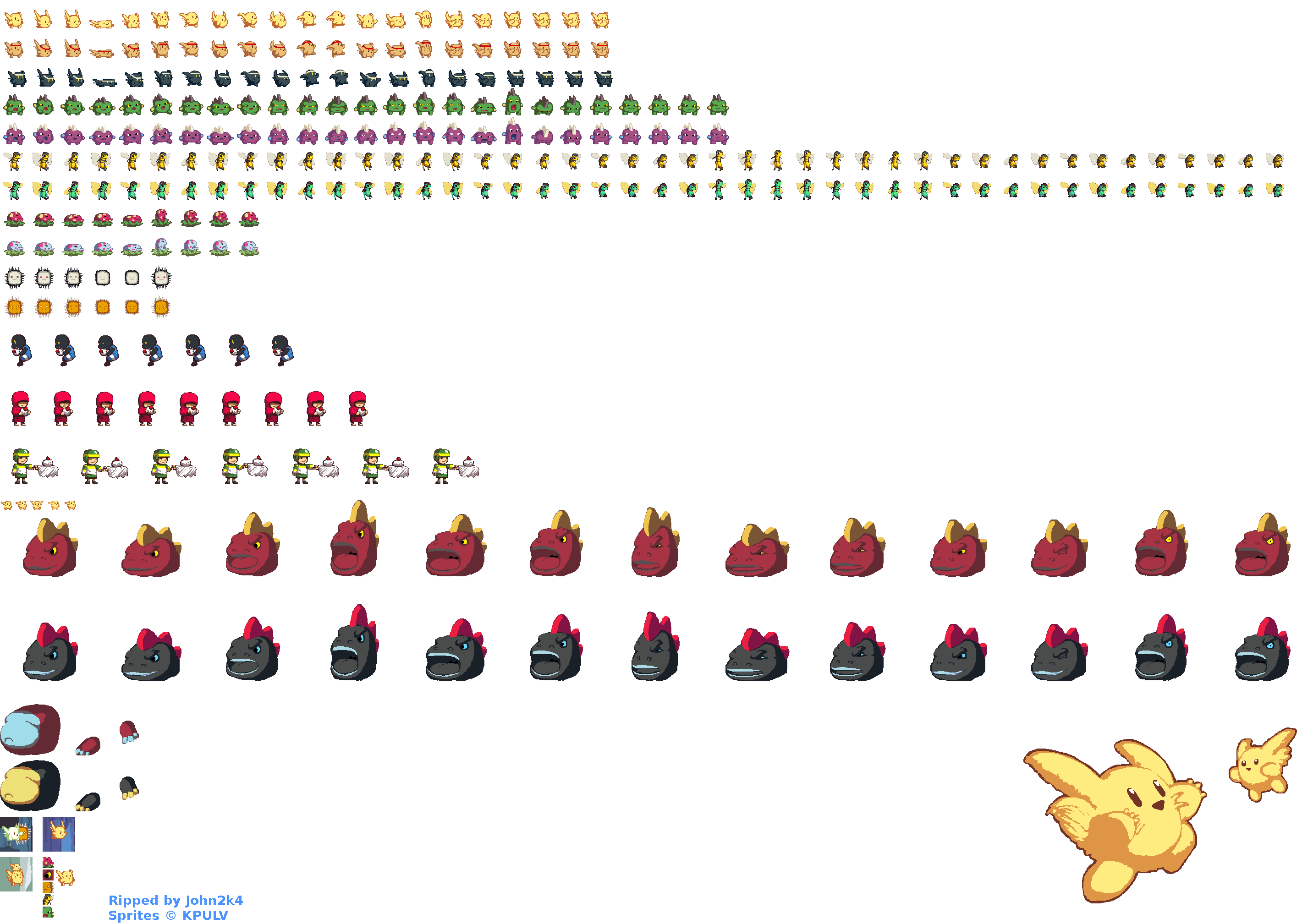 Offspring Fling - Characters