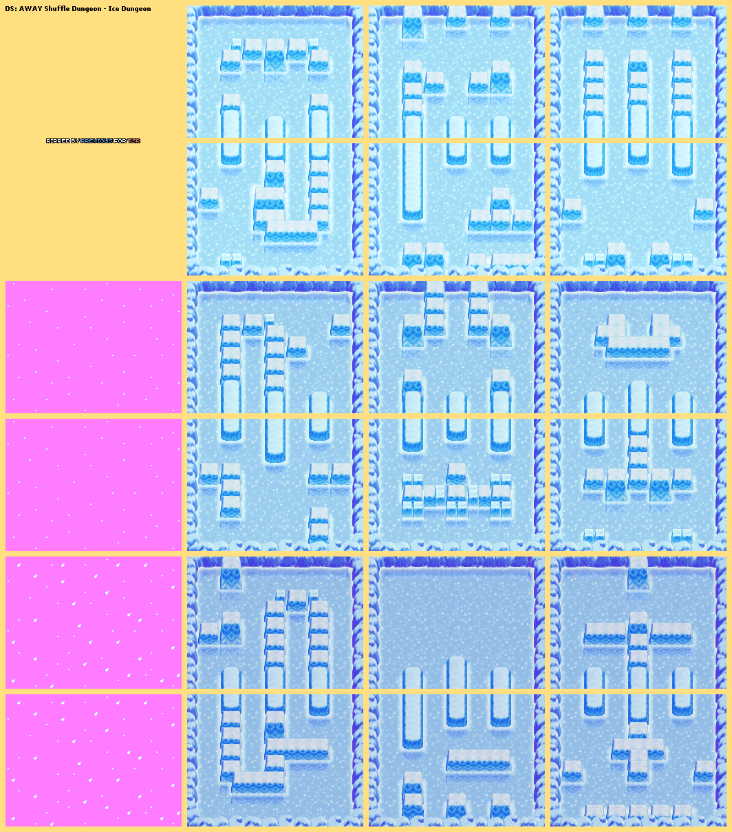 AWAY Shuffle Dungeon - Ice Dungeon