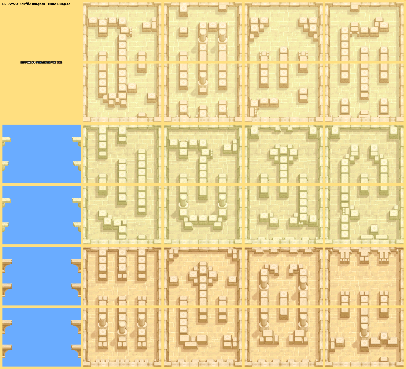 AWAY Shuffle Dungeon - Ruins Dungeon