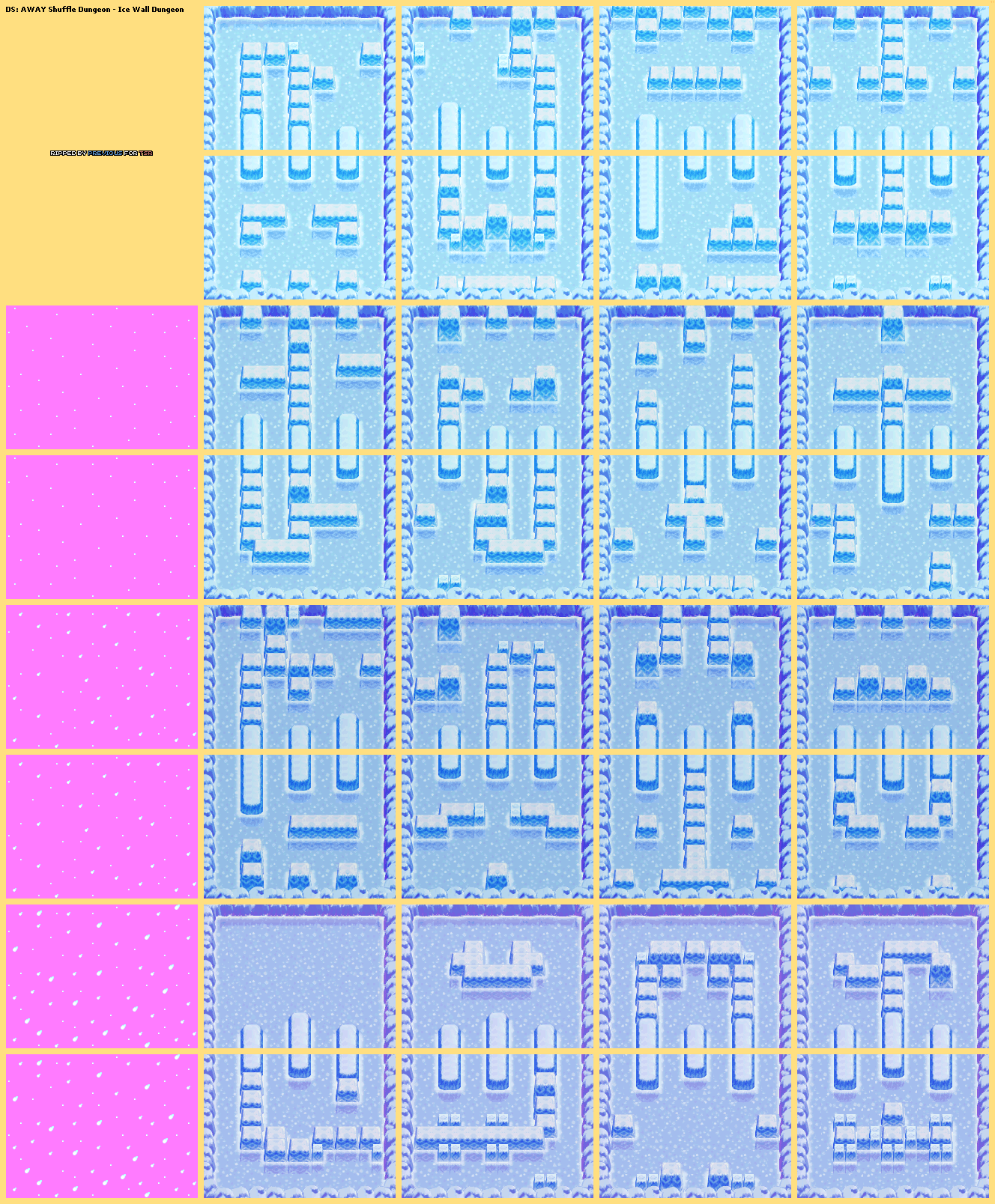 AWAY Shuffle Dungeon - Ice Wall Dungeon