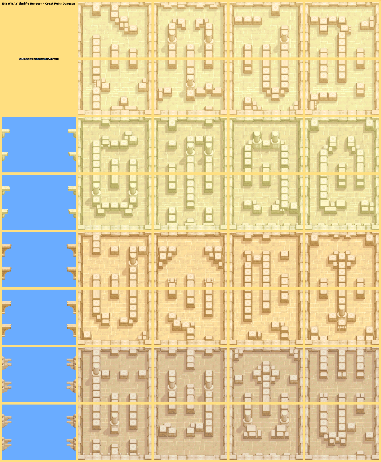 AWAY Shuffle Dungeon - Great Ruins Dungeon