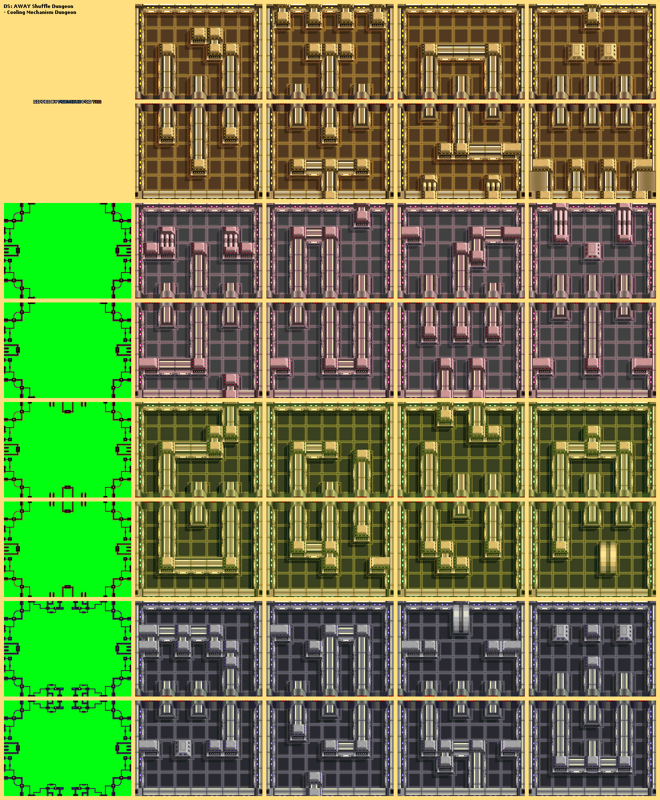 AWAY Shuffle Dungeon - Cooling Mechanism Dungeon