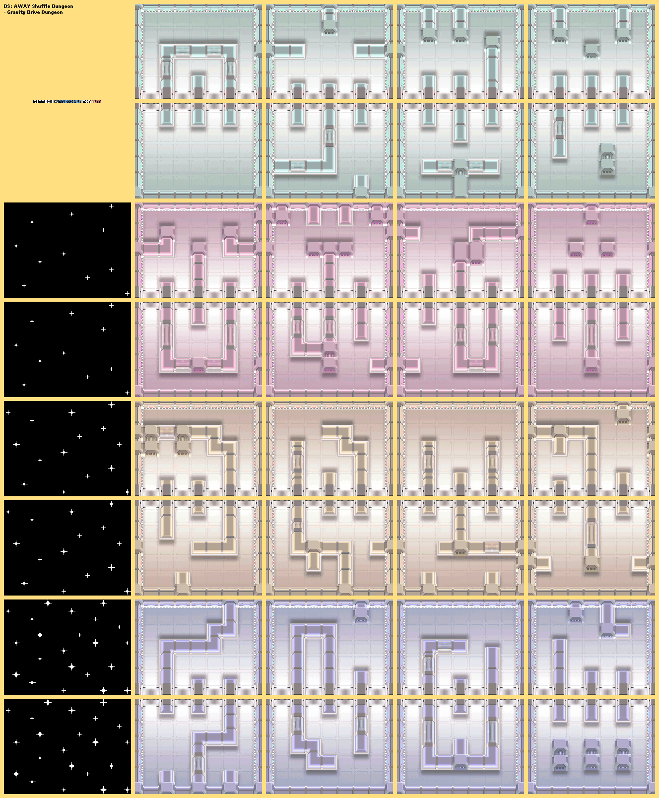 AWAY Shuffle Dungeon - Gravity Drive Dungeon