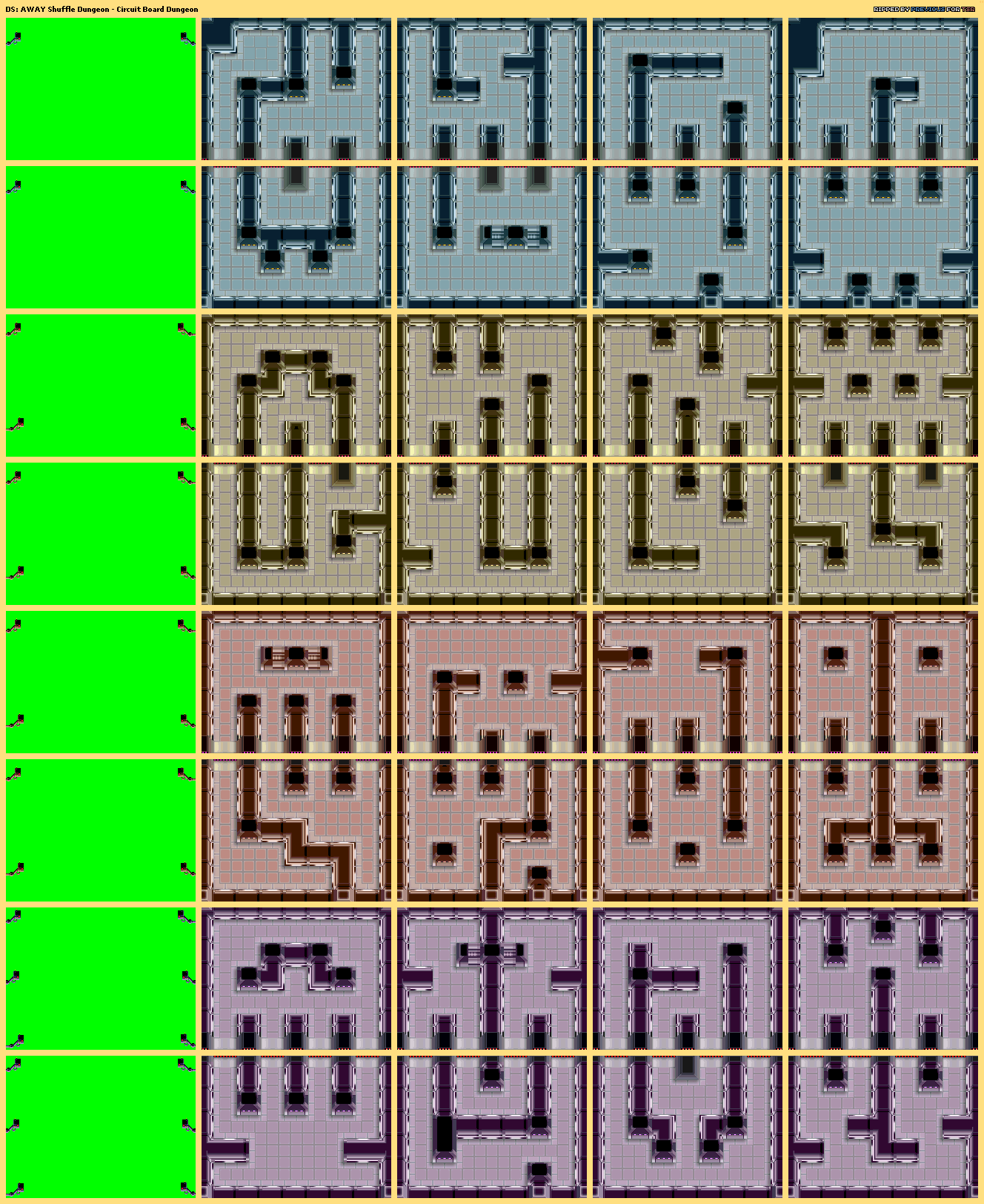 AWAY Shuffle Dungeon - Circuit Board Dungeon