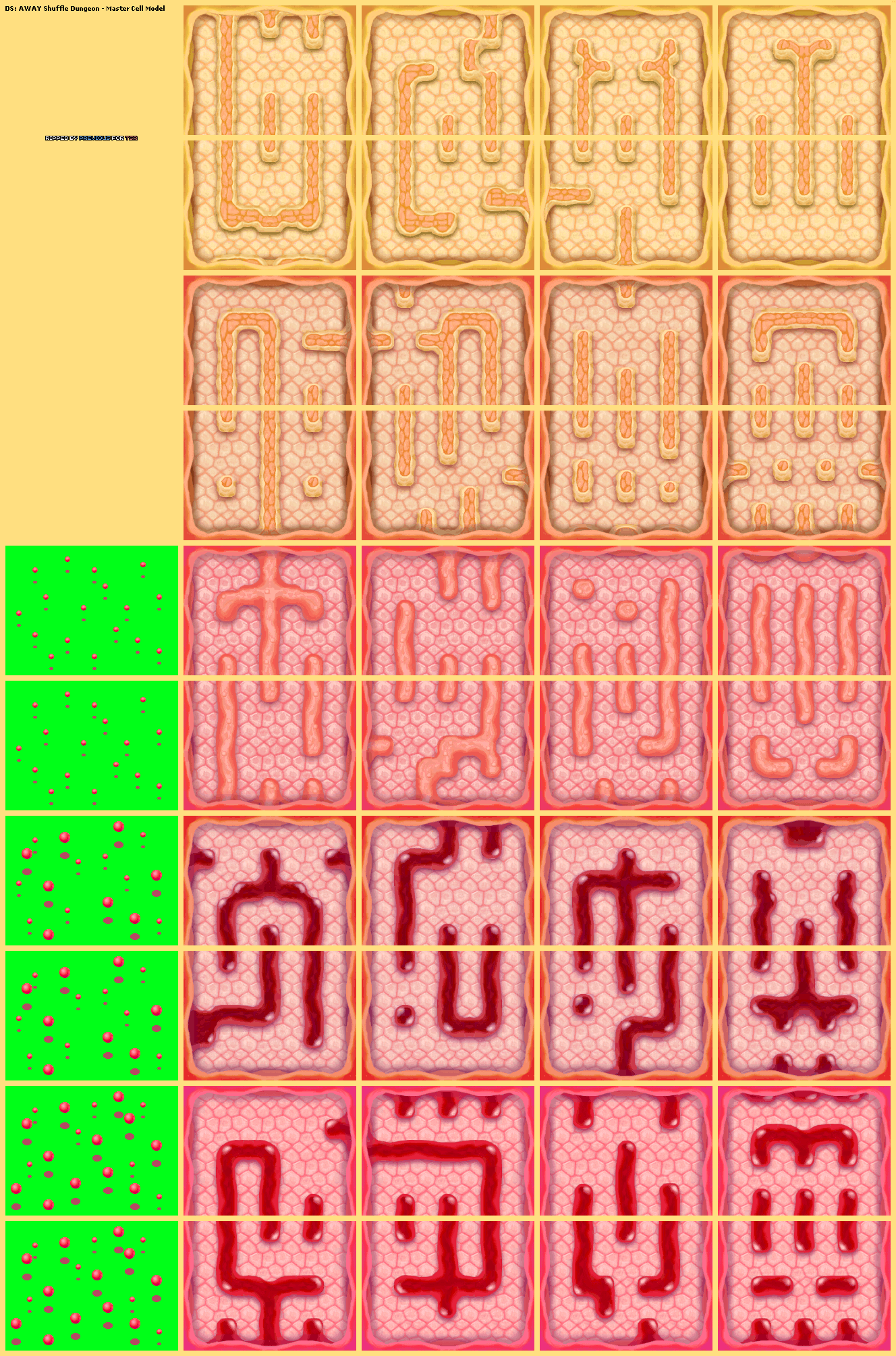 AWAY Shuffle Dungeon - Master Cell Model