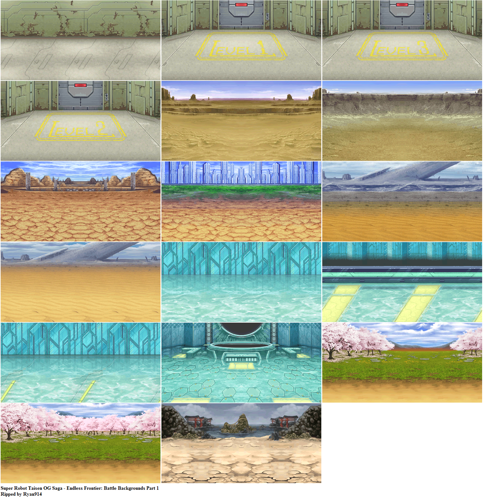 Super Robot Taisen OG Saga: Endless Frontier - Battle Backgrounds (1 / 5)