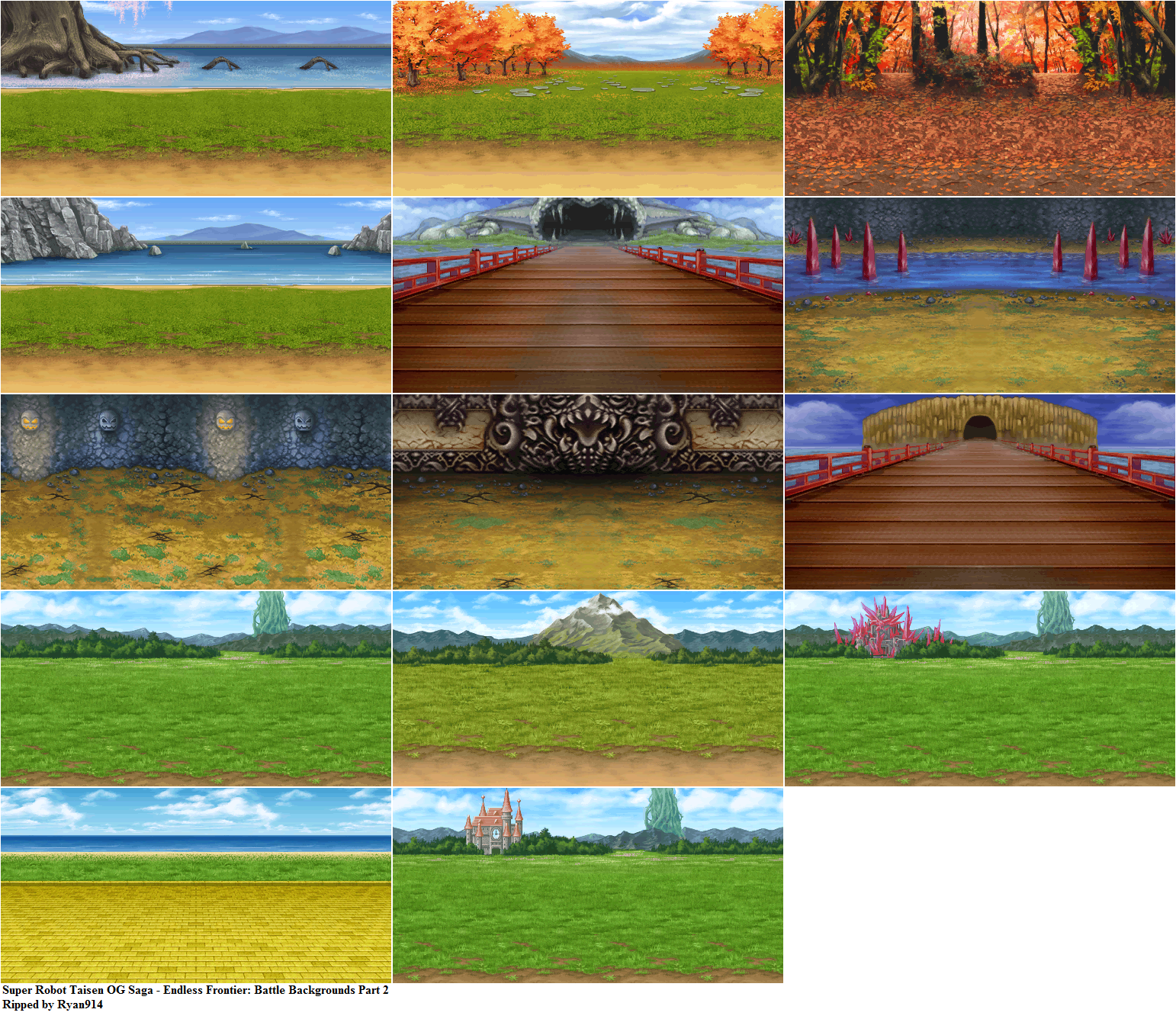 Super Robot Taisen OG Saga: Endless Frontier - Battle Backgrounds (2 / 5)