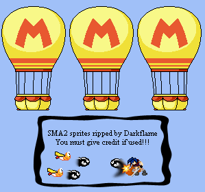 Super Mario Advance 2: Super Mario World - Hot Air Balloon