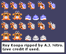 Super Mario Advance 2: Super Mario World - Roy Koopa