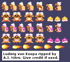 Super Mario Advance 2: Super Mario World - Ludwig von Koopa