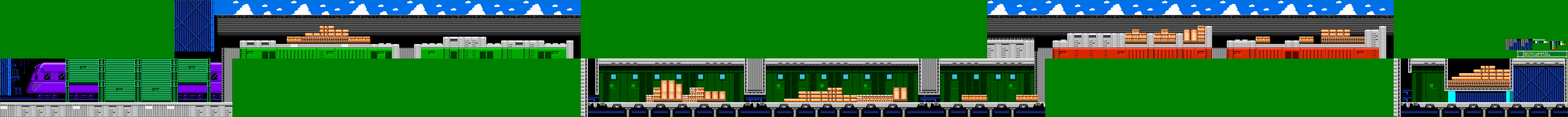 Mega Man 5 - Charge Man Stage