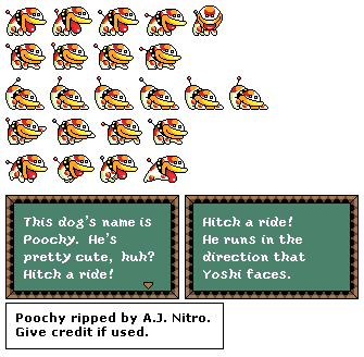 Super Mario Advance 3: Yoshi's Island - Poochy