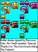 Super Mario World 2: Yoshi's Island - Bullet Bill