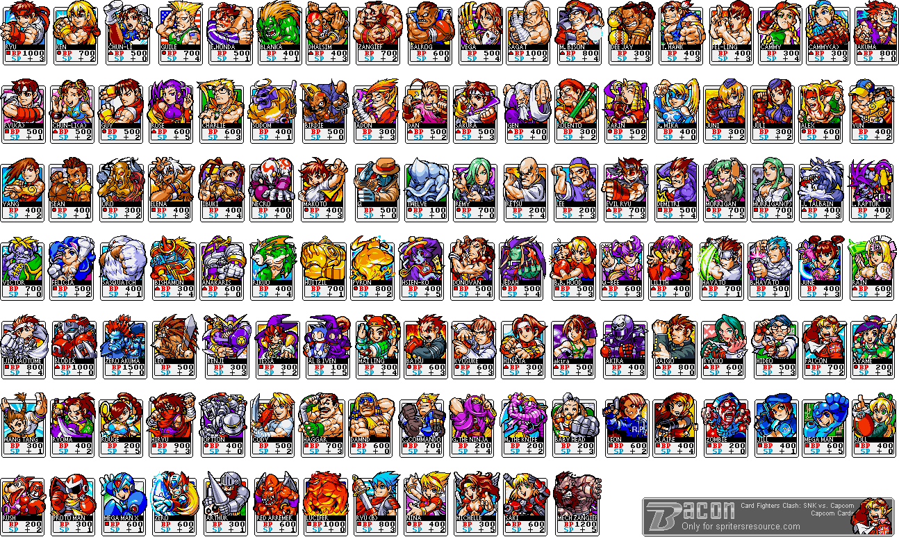 Capcom Cards