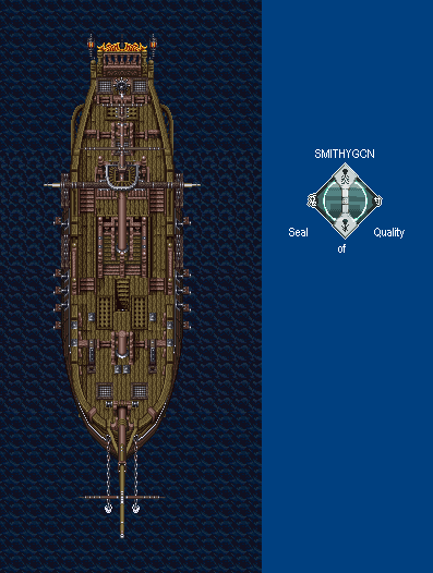 Final Fantasy 5 (JPN) - Faris's Ship (Exterior)