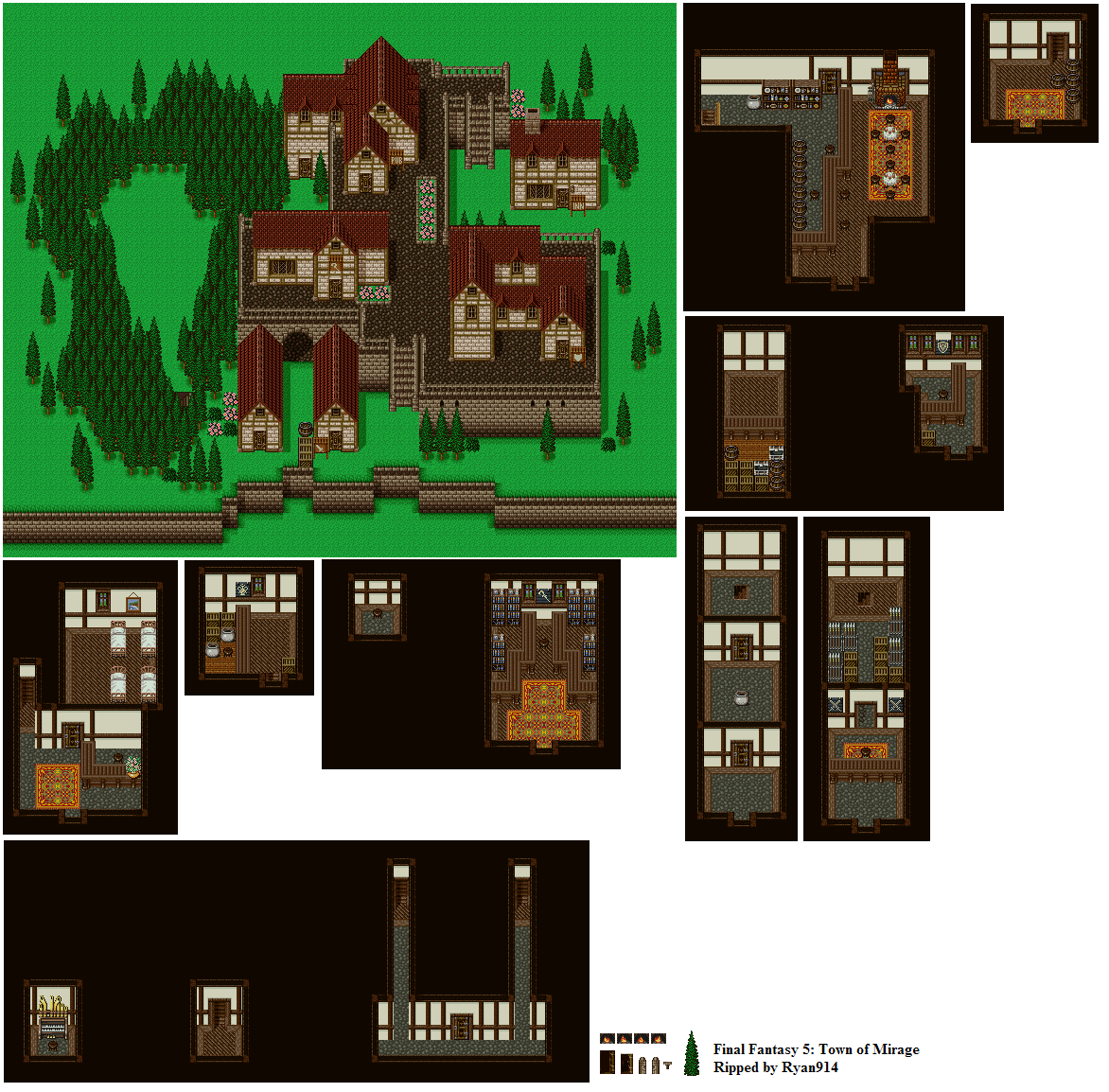 Final Fantasy 5 (JPN) - Phantom Village