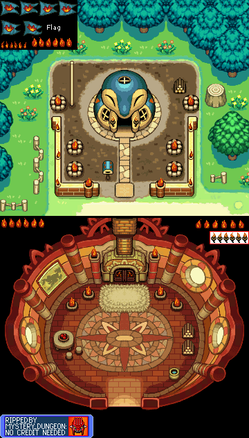 Pokémon Mystery Dungeon: Red Rescue Team - Cyndaquil Hut