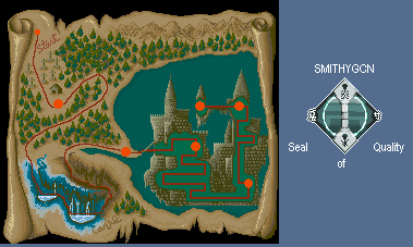 Haunted Castle - Castle Map