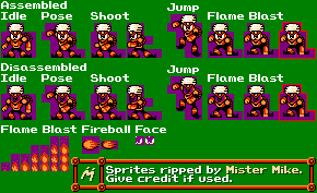 Mega Man 6 - Flame Man