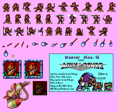Mega Man: The Wily Wars: Wily Tower - Buster Rod G