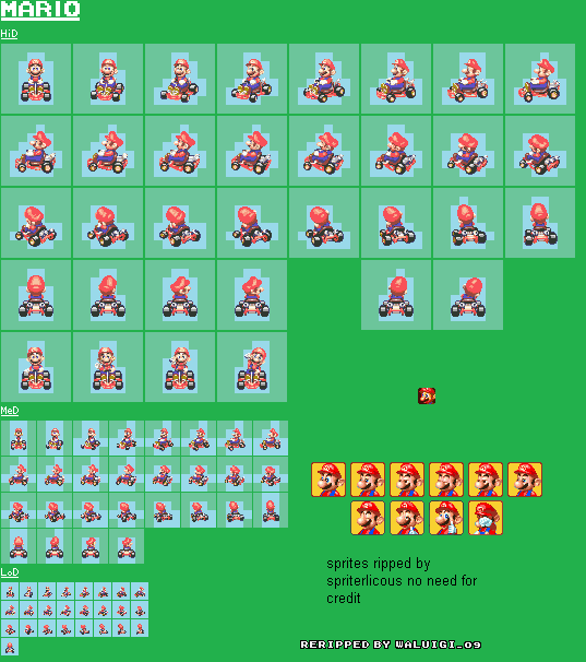 Mario Kart: Super Circuit - Mario