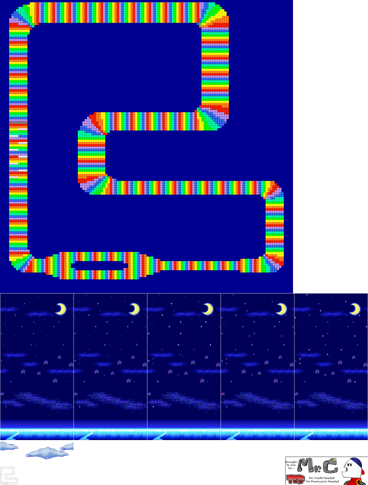 Mario Kart: Super Circuit - Rainbow Road (SNES)