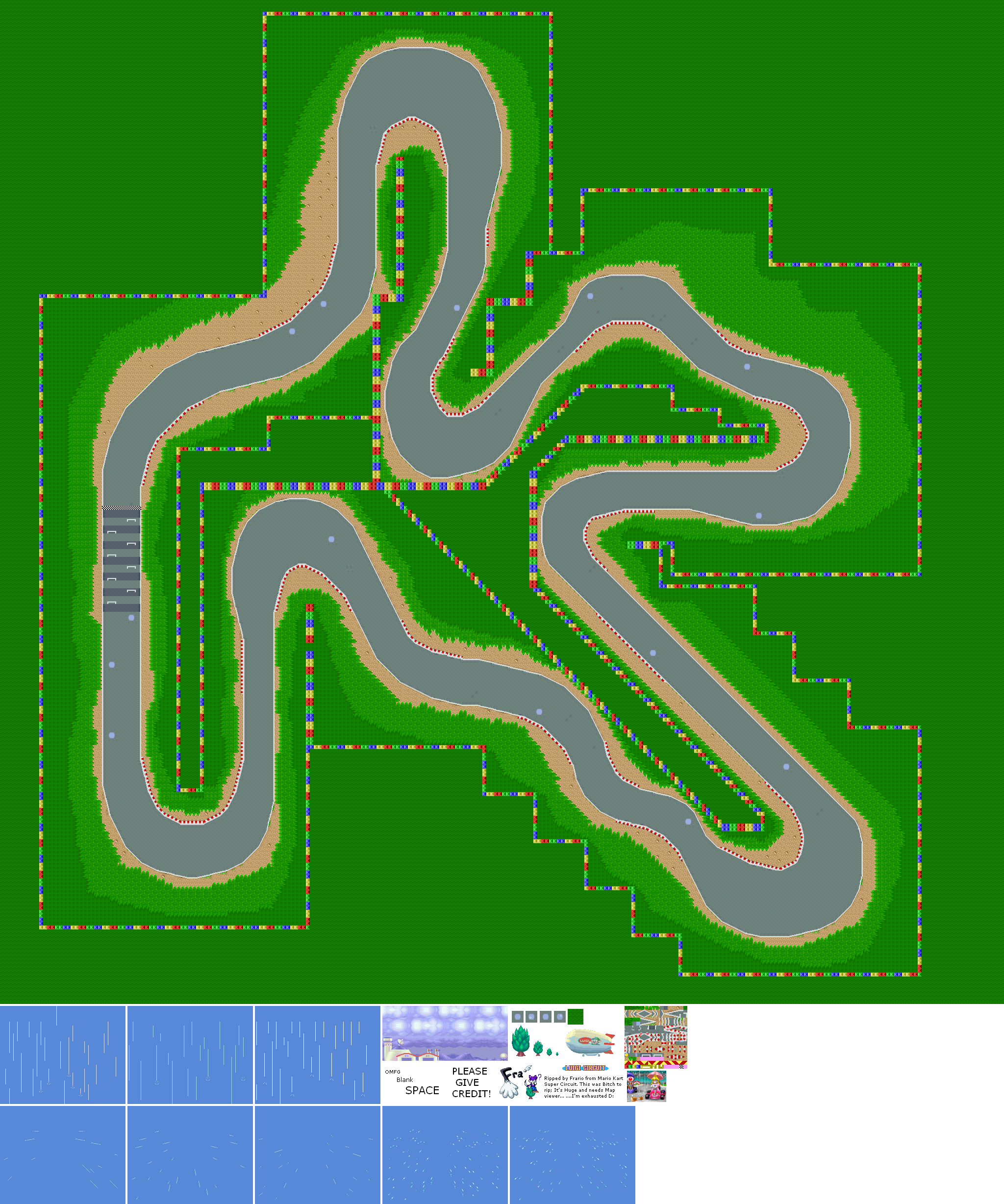 Mario Kart: Super Circuit - Luigi Circuit