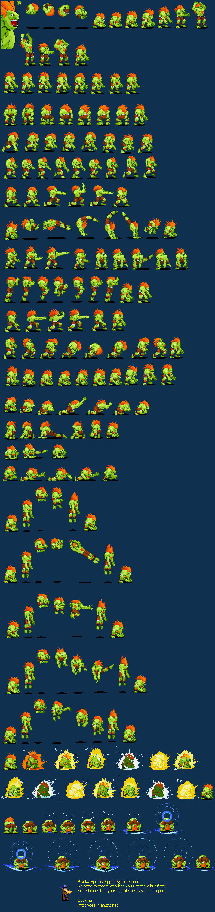 Street Fighter Alpha 3 - Blanka