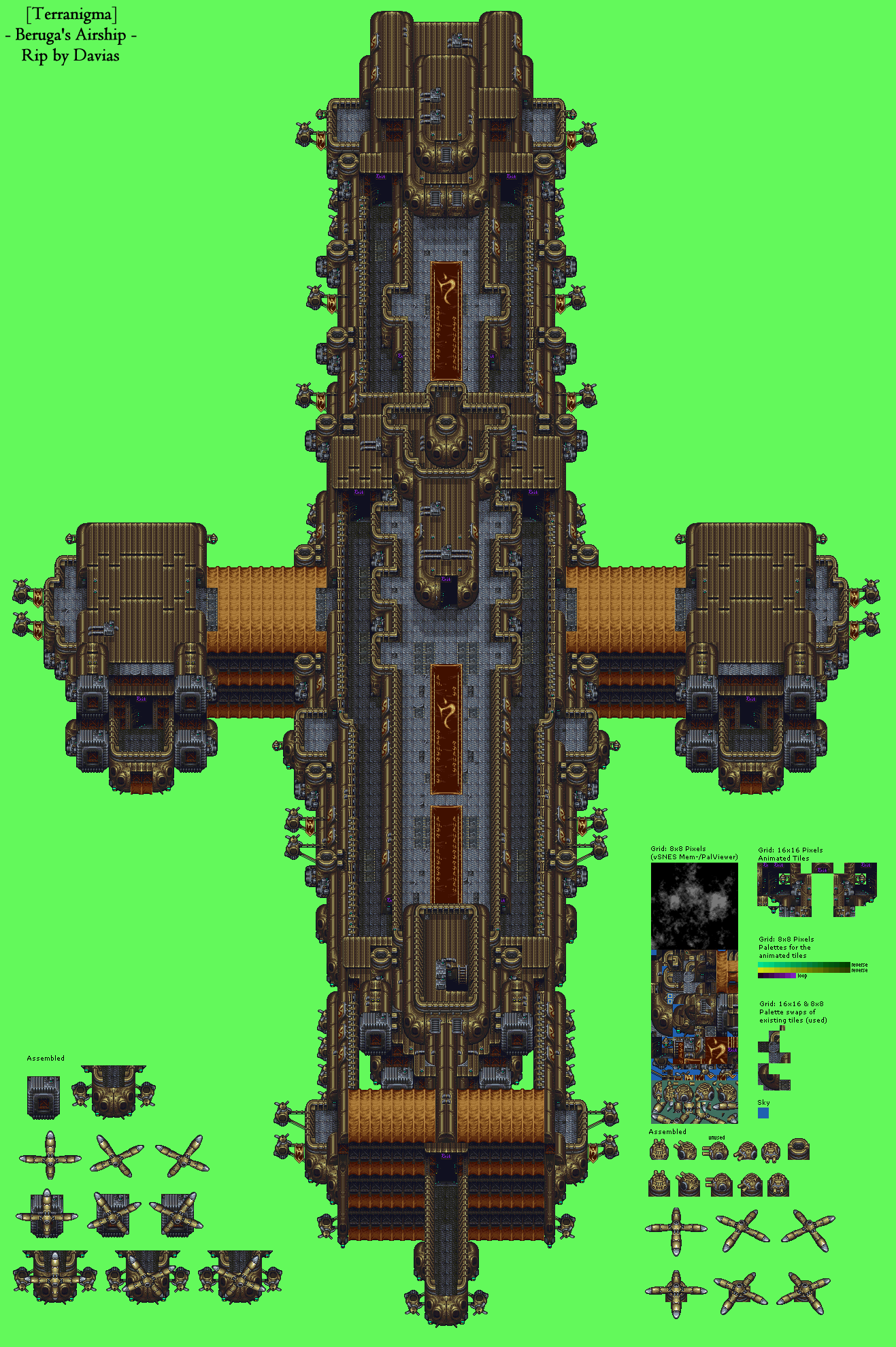 Terranigma - Beruga's Airship