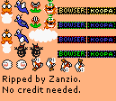 super mario world sprites resource