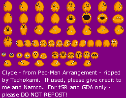 Pac-Man Arrangement - Clyde