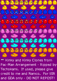 Pac-Man Arrangement - Kinky & Clones