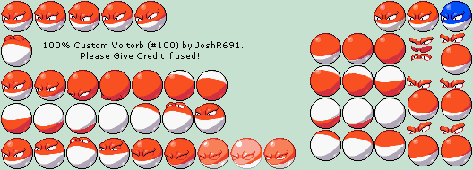 Pokémon Generation 1 Customs - #100 Voltorb