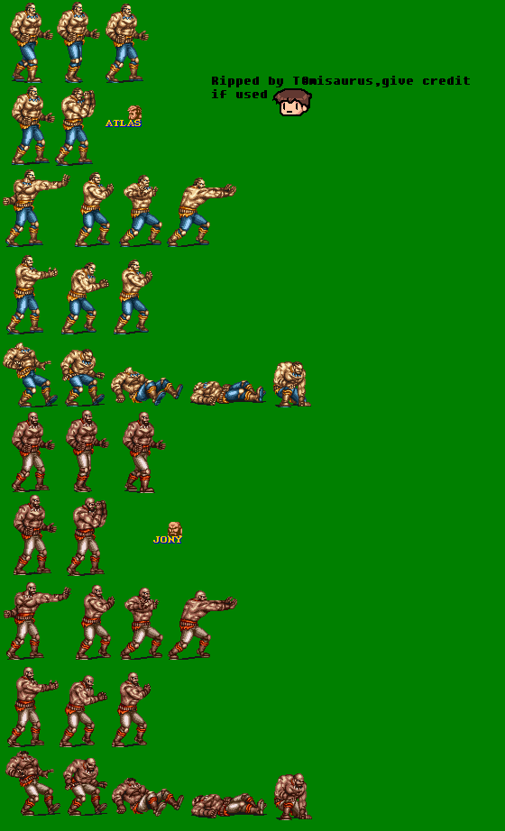 Final Fight 2 - Atlas & Jony