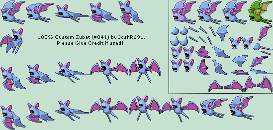 Pokémon Generation 1 Customs - #041 Zubat