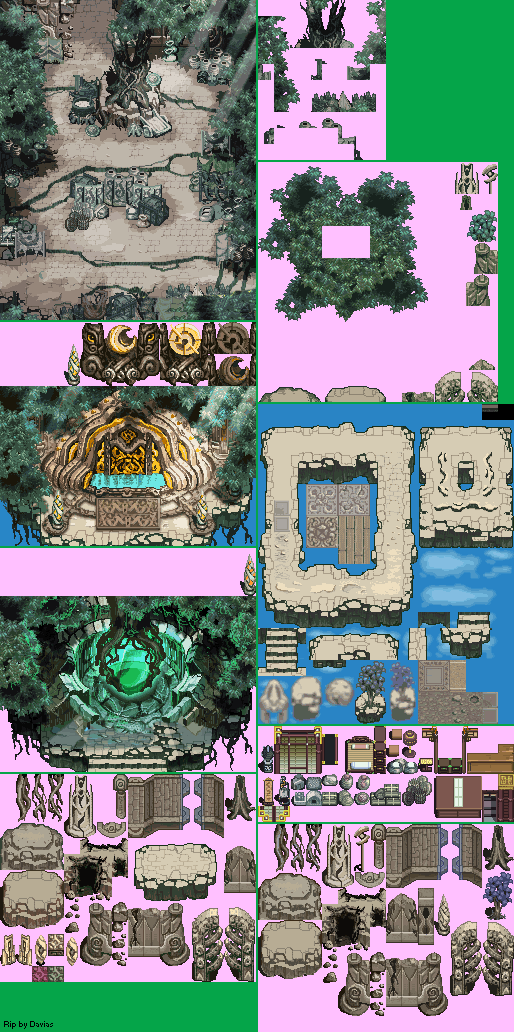 The Legend of Monster Hunter 3 - Maps & Tiles