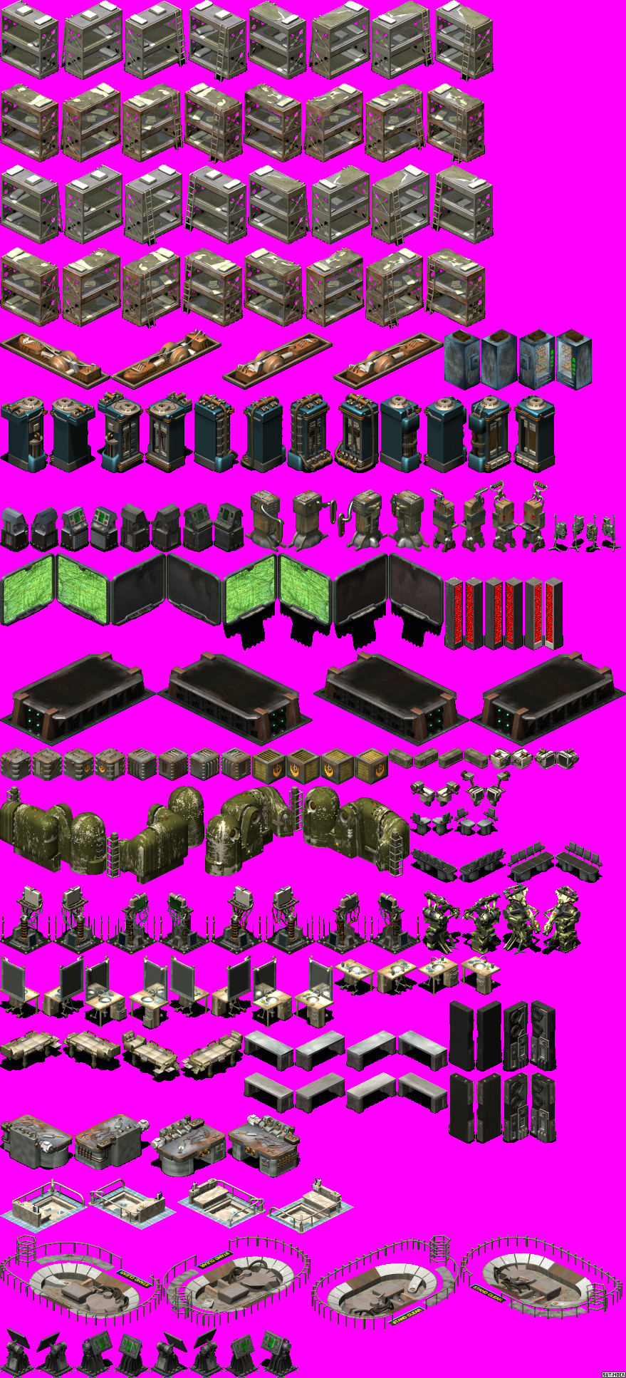 Fallout Tactics: Brotherhood of Steel - Base Furniture