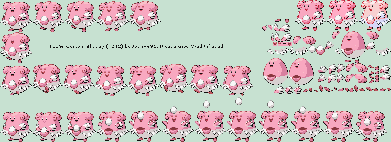 Pokémon Generation 2 Customs - #242 Blissey