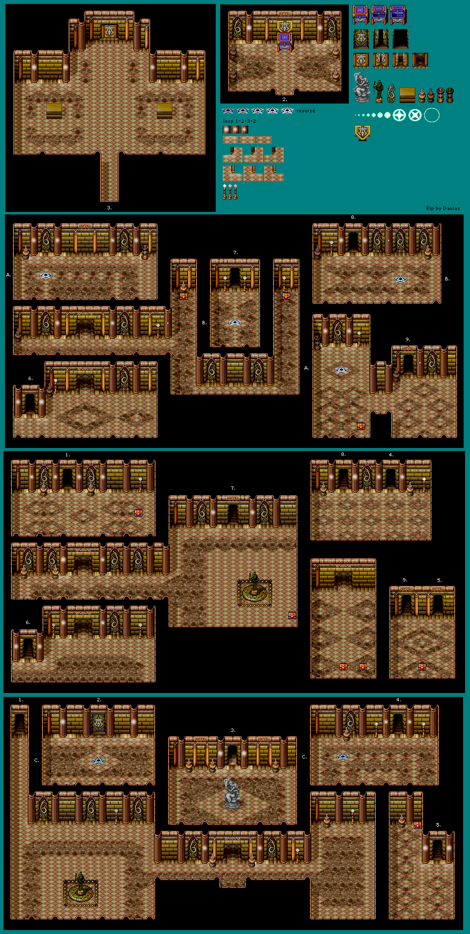 Lunar 2: Eternal Blue Complete - Serak Palace Interior