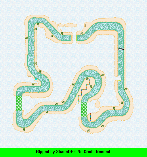 Mario Kart DS - GBA Sky Garden