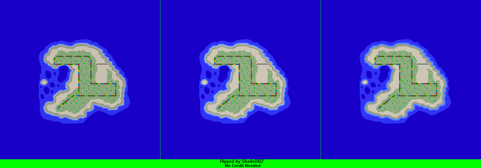 Mario Kart DS - SNES Koopa Beach 2