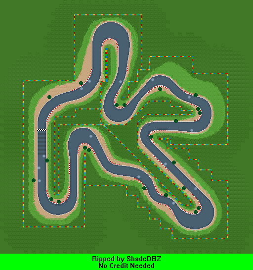 Mario Kart DS - GBA Luigi Circuit