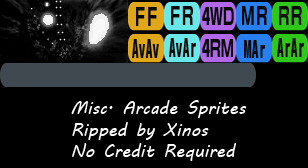 Miscellaneous Arcade Sprites