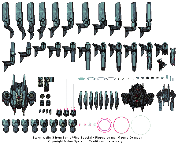 Sonic Wings Special - Sturm Waffe G