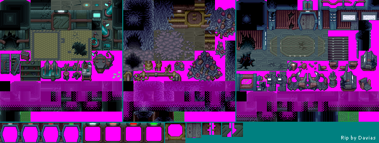 Alien Massacre - Tilesets