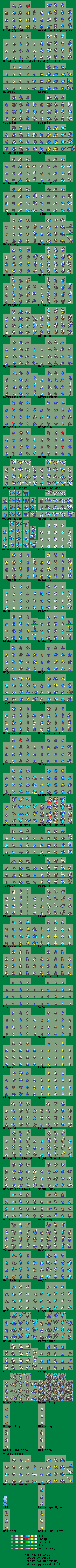 Map Sprites